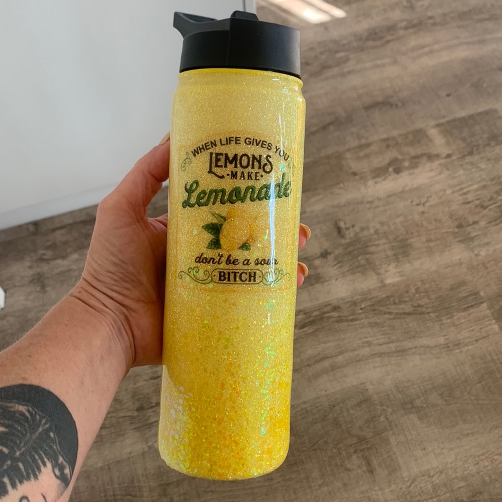 When life gives you lemons 🍋 tumbler